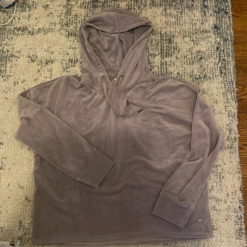 DKNY lavender soft hoodie